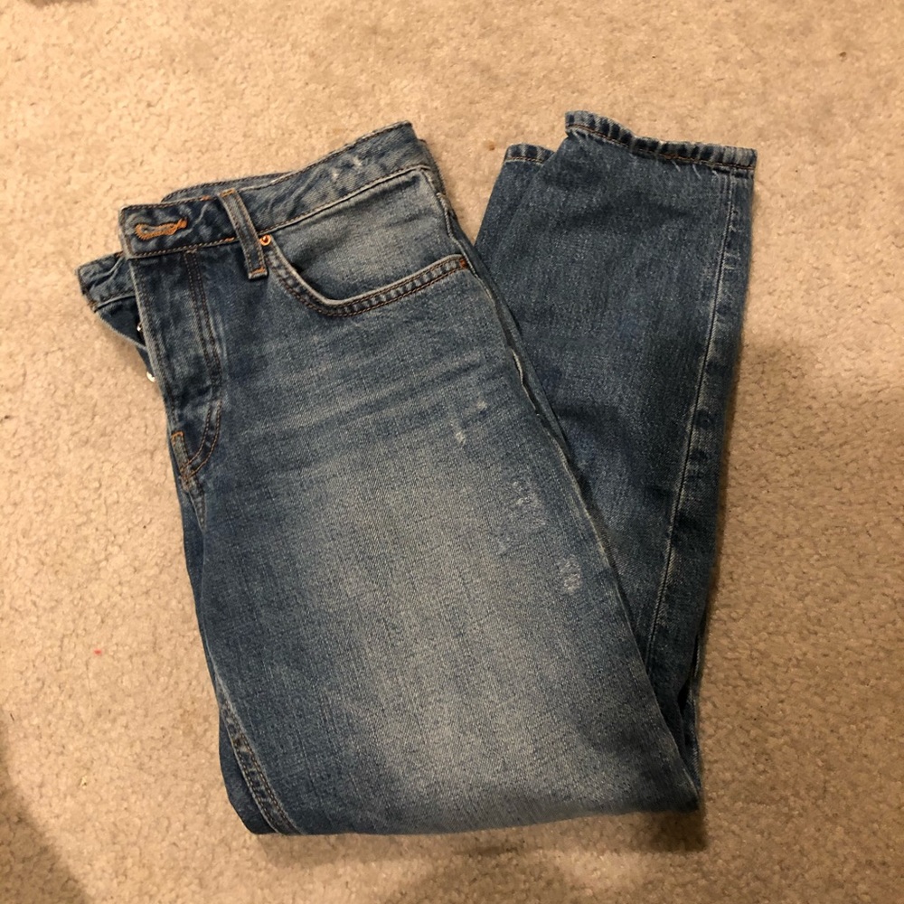 Topshop mom jeans